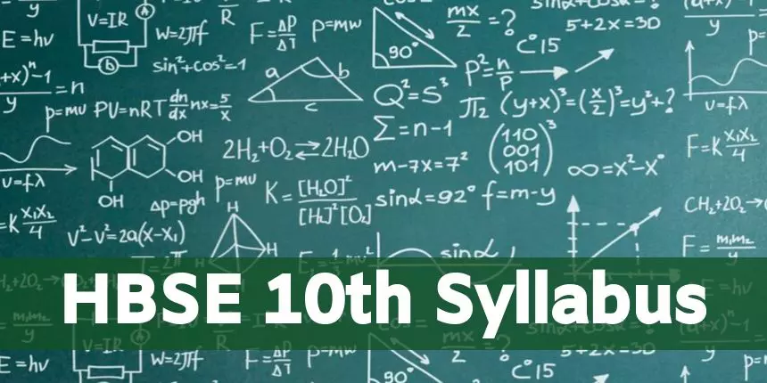 HBSE 10th Syllabus 2022-23 for All Subjects -  Download Syllabus Pdf Here