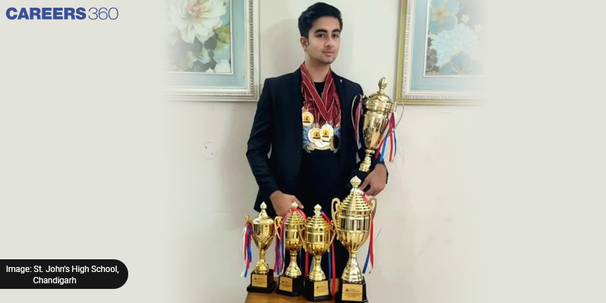 St. John's High School, Chandigarh Student Wins Laurels At World's Scholar Cup